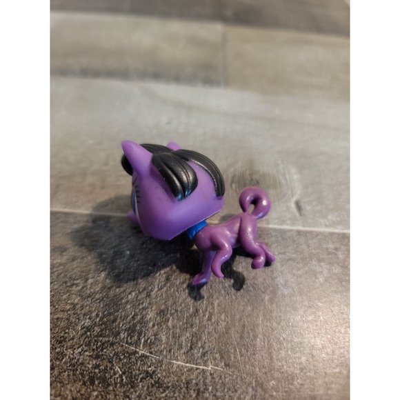 Purple pony dog LPS? Toy figure - Picture 3 of 4